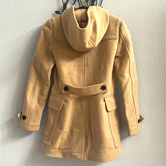 Burberry Toggle Duffle Wool Coat - Picture 2 of 8